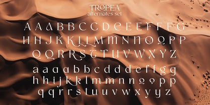 Tropea Font Poster 13