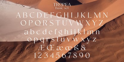 Tropea Font Poster 12