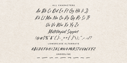 Explorebrush Font Poster 9