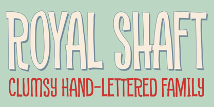 Royal Shaft Font Poster 1