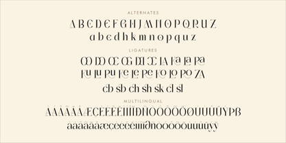 Balorune Font Poster 8