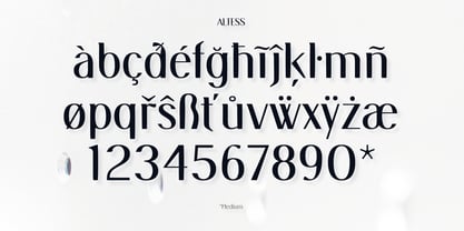 Altess Font Poster 2