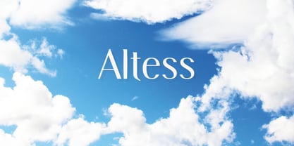 Altess Font Poster 1