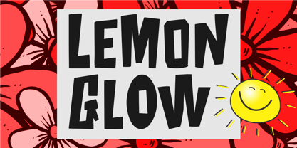 Lemon Glow Font Poster 1