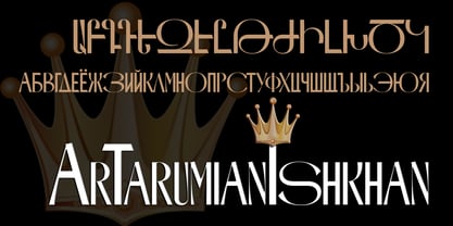 ArTarumianIshkhan Font Poster 4