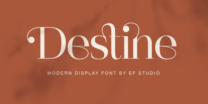 Destine Font Poster 1