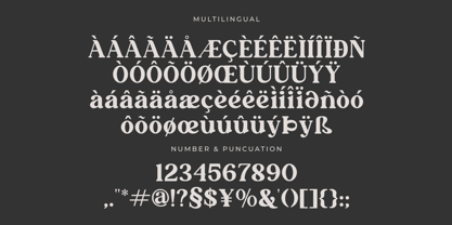 Millaris Font Poster 11