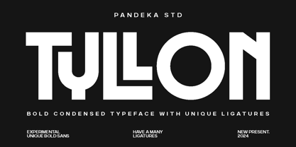 Tyllon Font Poster 1