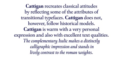 Cattigan Font Poster 6