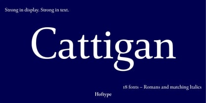 Cattigan Font Poster 1