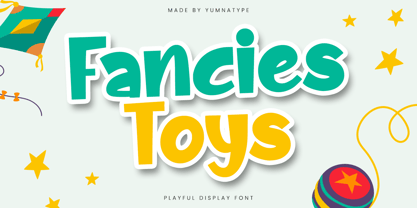 Fancies Toys Font Poster 1