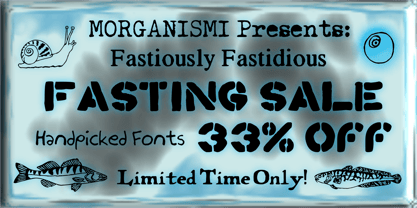 Morgothick Font Poster 3