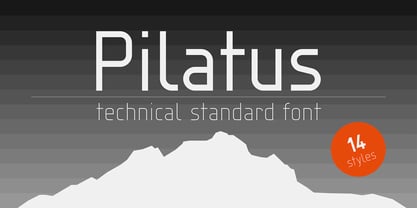 Pilatus Font Poster 1