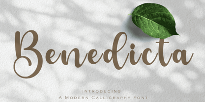 Benedicta Font Poster 1