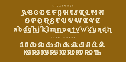 Retosta Font Poster 8