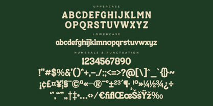 Retosta Font Poster 7