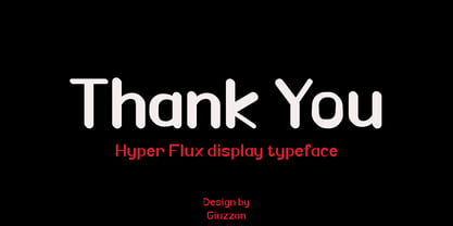 Hyper Flux Font Poster 6