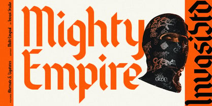 Mighty Empire Font Poster 1