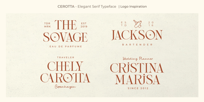 Cerotta Font Poster 6