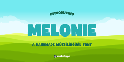 Melonie Font Poster 1