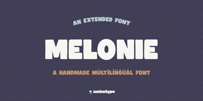 Melonie Font Poster 9