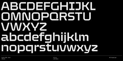 Syntho Font Poster 6