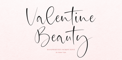 Valentine Beauty Font Poster 1