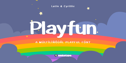 Playfun Font Poster 1