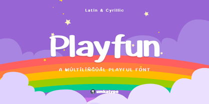 Playfun Font Poster 12