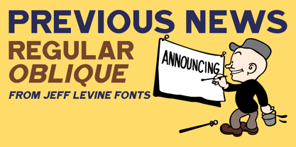 Previous News JNL Font Poster 1