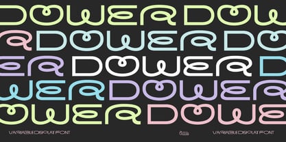 Dower Font Poster 5
