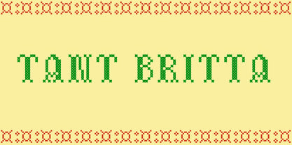 Tant Britta Font Poster 1