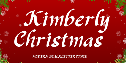 Kimberly Christmas Fuente Póster 1