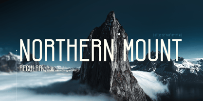 Northern Mount Font Poster 1