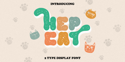 The Hepcat Font Poster 1