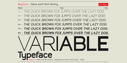 Regnum Font Poster 13