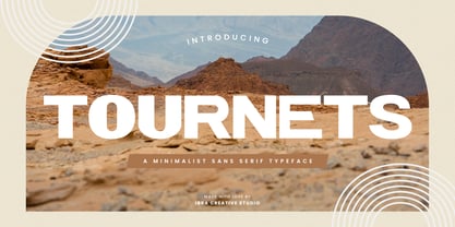 Tournets Font Poster 1