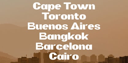 Tournets Font Poster 8