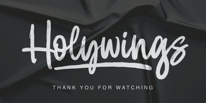 Holywings Font Poster 15