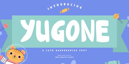 Yugone Font Poster 1