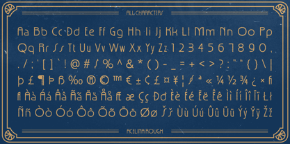 Acelina Rough Font Poster 6