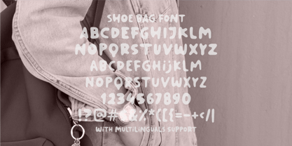 Shoe Bag Font Poster 5