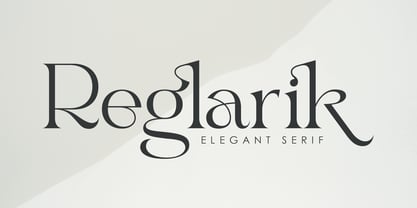 Reglarik Font Poster 1