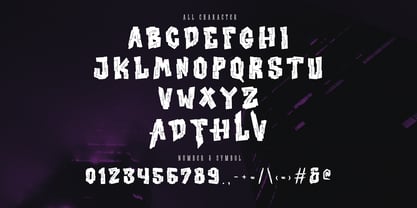 Fyltron Amex Font Poster 7