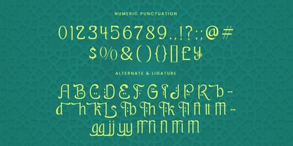 Rochayati Font Poster 7