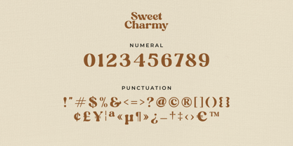 Sweet Charmy Font Poster 3