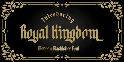 Royal Kingdom Font Poster 1