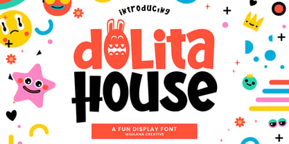 Dolita House Font Poster 1