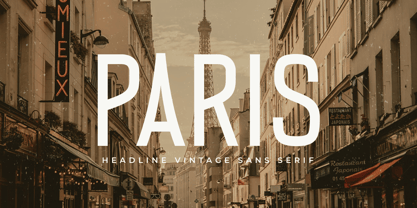 Paris SS Font Poster 1