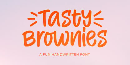 Tasty Brownies Fuente Póster 1